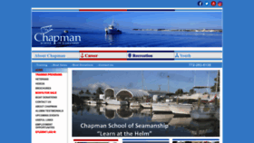 What Chapman.org website looked like in 2023 (This year)