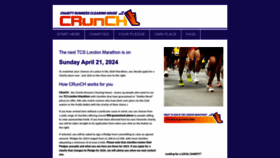 What Crunch.org.uk website looked like in 2023 (This year)