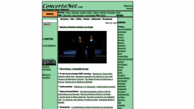 What Concertonet.com website looked like in 2023 (This year)