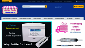 What Cosmetictattooist.com website looked like in 2023 (This year)