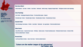 What Colour-affects.co.uk website looked like in 2023 (This year)