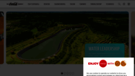 What Coca-colafounders.com website looked like in 2023 (2 years ago)