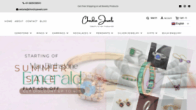 What Chordiajewels.com website looked like in 2023 (This year)