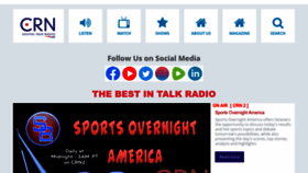 What Crntalk.com website looked like in 2023 (This year)