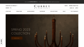 What Curreycodealers.com website looked like in 2023 (This year)