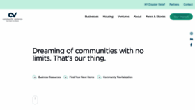 What Cvky.org website looked like in 2023 (This year)