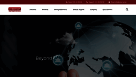 What Cyber.net.pk website looked like in 2023 (This year)