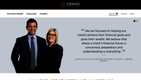 What Craigsip.com website looked like in 2023 (This year)