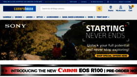 What Camerahouse.com.au website looked like in 2023 (This year)