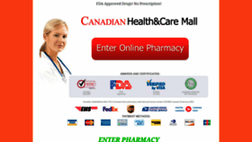 What Canadiandailypharm.com website looked like in 2023 (This year)