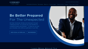 What Combinedinsurance.com website looked like in 2023 (This year)