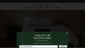 What Coyuchi.com website looked like in 2023 (This year)