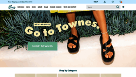 What Chacos.com website looked like in 2023 (This year)