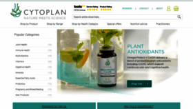 What Cytoplan.co.uk website looked like in 2023 (This year)