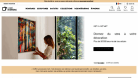 What Carredartistes.com website looked like in 2023 (This year)