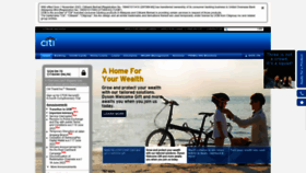What Citibank.com.my website looked like in 2023 (This year)