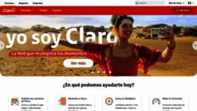 What Claro.com.do website looked like in 2023 (This year)