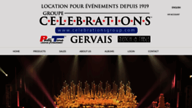 What Celebrationsgroup.com website looked like in 2023 (This year)