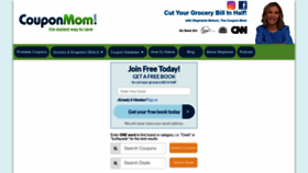 What Couponmom.com website looked like in 2023 (This year)