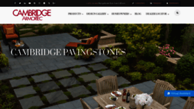 What Cambridgepavers.com website looked like in 2023 (This year)