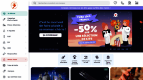 What Cigaretteelec.fr website looked like in 2023 (2 years ago)