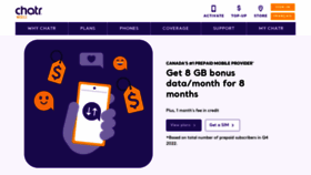 What Chatrwireless.com website looked like in 2023 (2 years ago)
