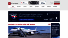 What Ch-aviation.ch website looked like in 2023 (This year)