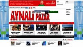 What Canakkaleaynalipazar.com website looked like in 2023 (This year)