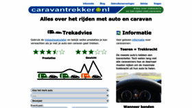 What Caravantrekker.nl website looked like in 2023 (This year)