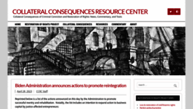 What Ccresourcecenter.org website looked like in 2023 (This year)