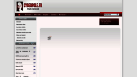 What Cyberpole.fr website looked like in 2023 (This year)
