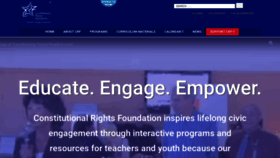 What Crf-usa.org website looked like in 2023 (This year)