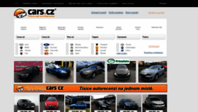 What Cars.cz website looked like in 2023 (This year)