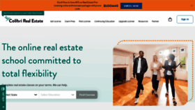 What Colibrirealestate.com website looked like in 2023 (This year)