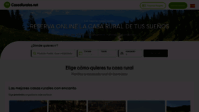 What Casasrurales.net website looked like in 2023 (This year)