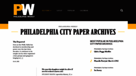 What Citypaper.net website looked like in 2023 (This year)