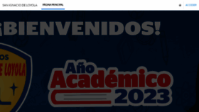 What Colegio-sil.edu.pe website looked like in 2023 (This year)