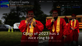 What Ccboe.com website looked like in 2023 (This year)