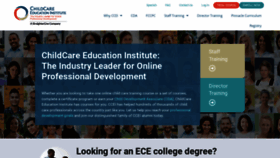 What Cceionline.com website looked like in 2023 (This year)