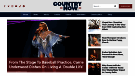 What Countrynow.com website looked like in 2023 (This year)
