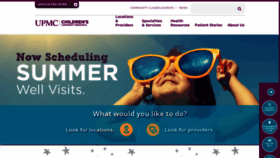 What Childrenspeds.com website looked like in 2023 (This year)