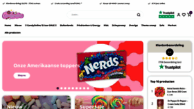 What Candyonline.nl website looked like in 2023 (This year)