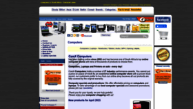 What Comx-computers.co.za website looked like in 2023 (This year)