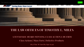 What Classactionlawyertn.com website looked like in 2023 (This year)