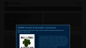 What Cbmw.org website looked like in 2023 (This year)