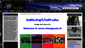 What Changpuak.ch website looked like in 2023 (This year)