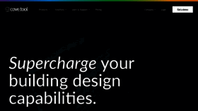 What Cove.tools website looked like in 2023 (2 years ago)