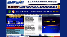 What Chinaetea.com website looked like in 2023 (This year)