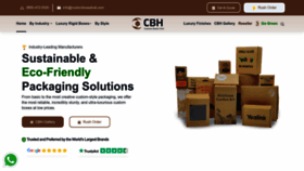 What Customboxeshub.com website looked like in 2023 (This year)