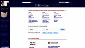 What Cedsolutions.com website looked like in 2023 (This year)